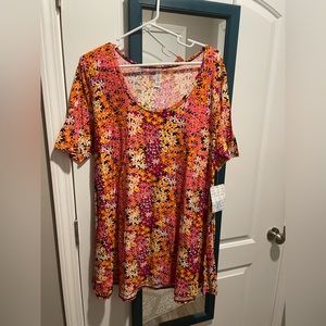 LulaRoe Perfect Tee Leggings Material 2XL